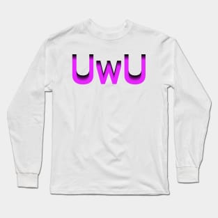 UwU 3D Long Sleeve T-Shirt